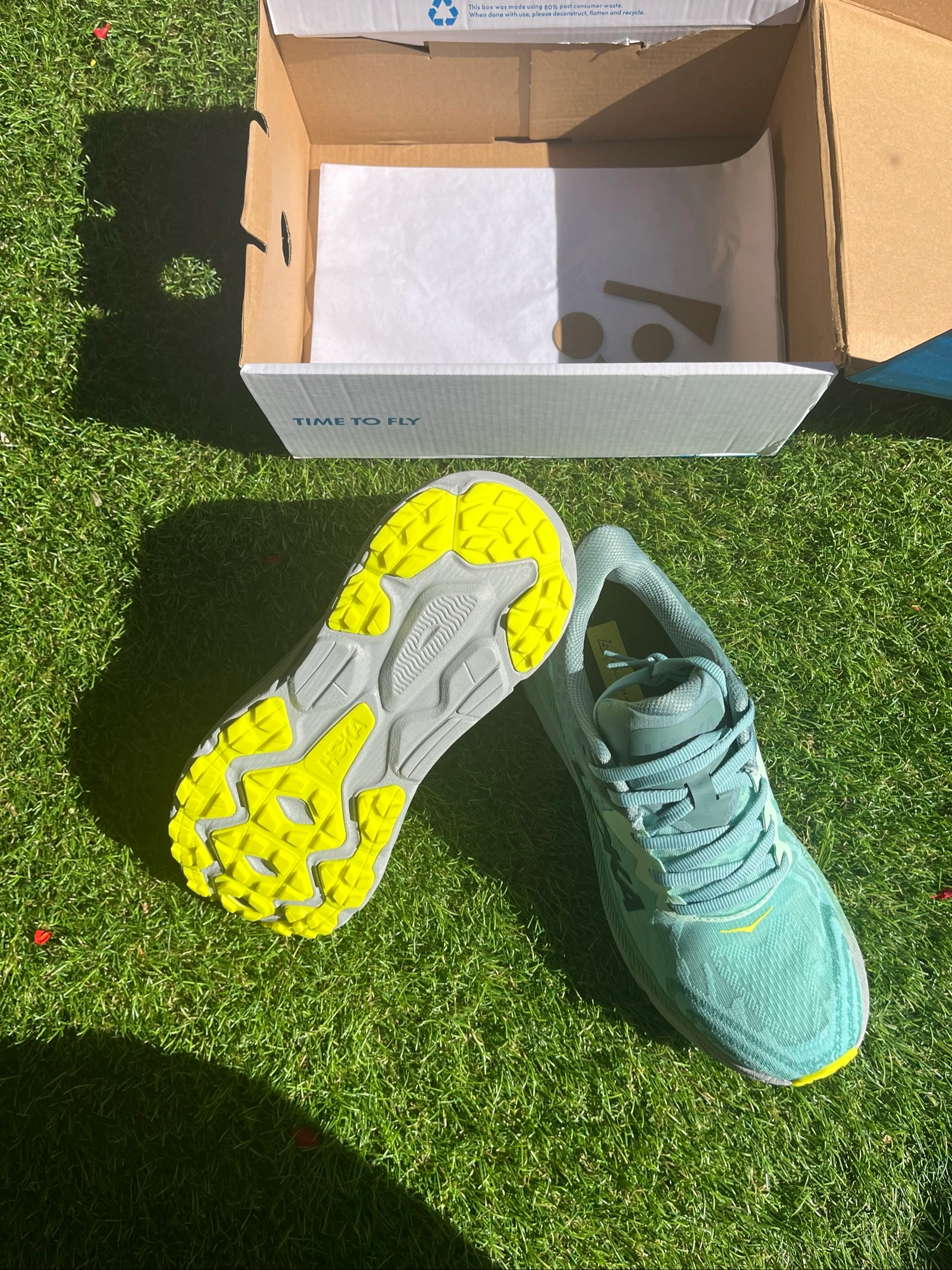 Blue Hoka Sneakers – photo 2